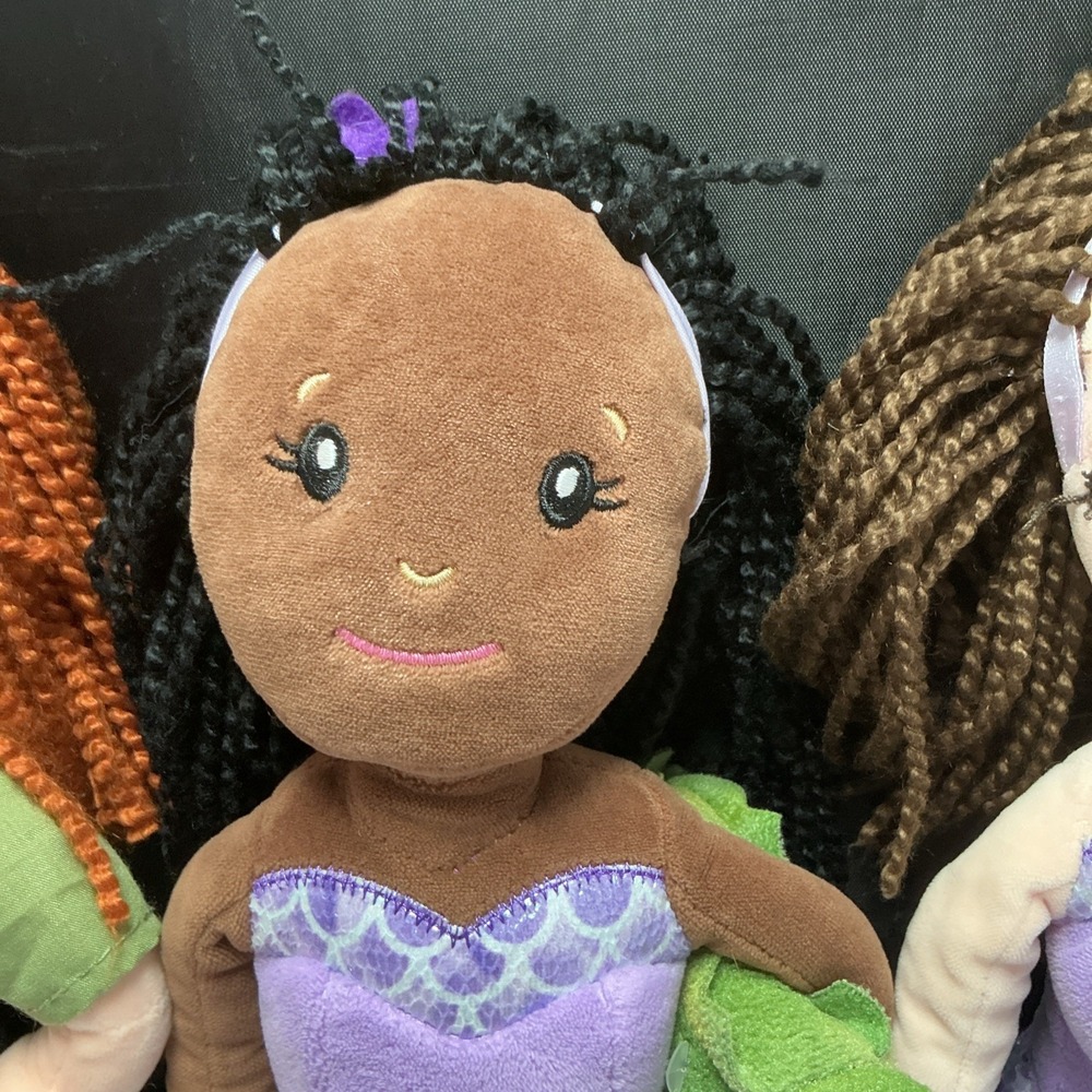 Lot of 3 The Petting Zoo Plush Rag Dolls Mermaid Zookeeper 16" Stuffed Toys - Picture 4 of 11
